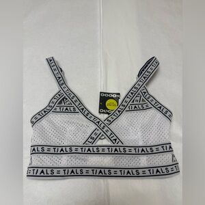 NwT🔥This Is A Love Song/Tials Bondage Bra in white🔥
